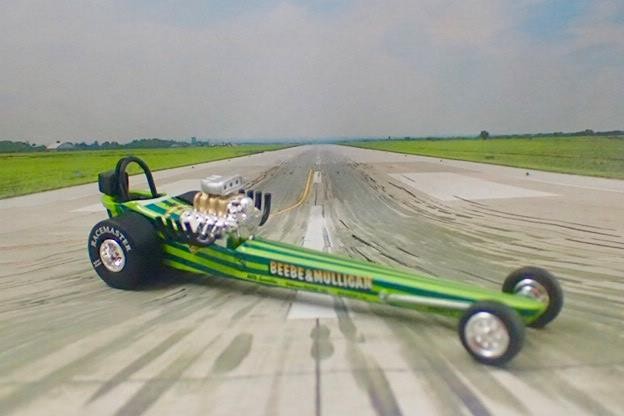 1969 Top Fuel V8HEMI Rail Dragster Beebe & Mulligan The Fighting Irish 1/64 LE K