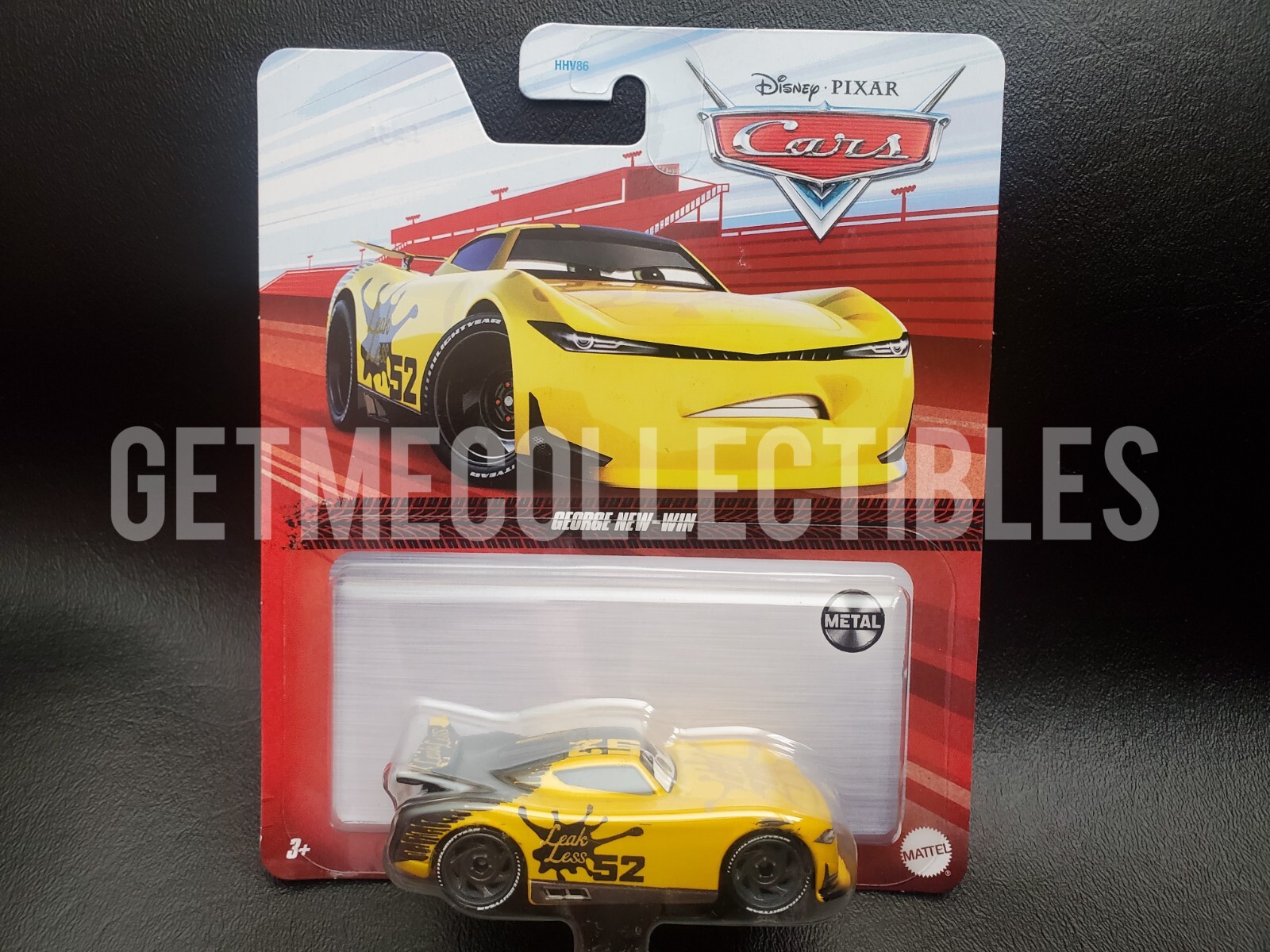 DISNEY PIXAR CARS GEORGE NEW-WIN LEAK LESS METAL 2022 SAVE 6% GMC