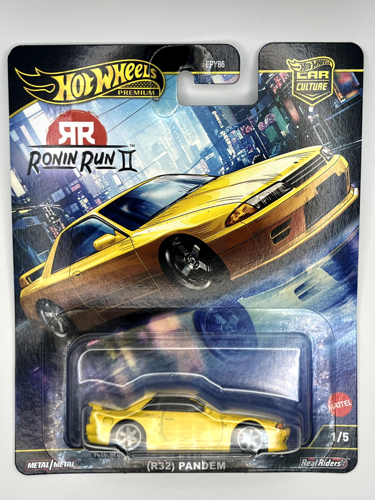 2026 Hot Wheels Car Culture Ronin Run II Nissan Skyline GT-R (R32) Pandem
