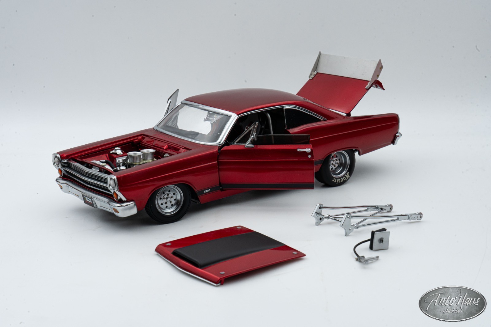 1/18 GMP 1967 Ford Fairlane 1320 Kings Drag Red 🤝ALSO OPEN FOR TRADE🤝