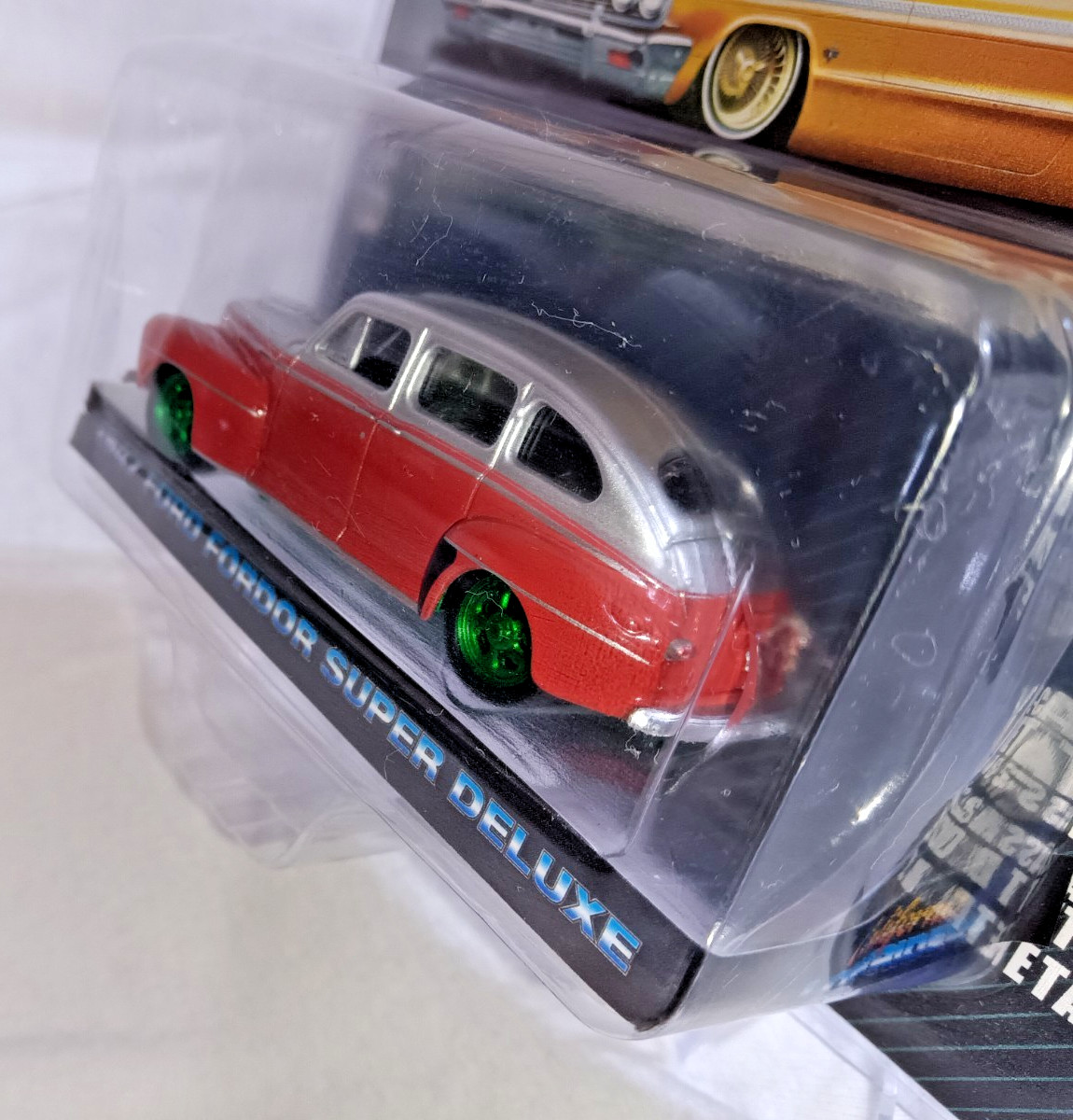1:64 CHASE CALIFORNIA LOWRIDERS 1947 FORD FORDOR SUPER DELUXE OUT OF PRODUCTION!