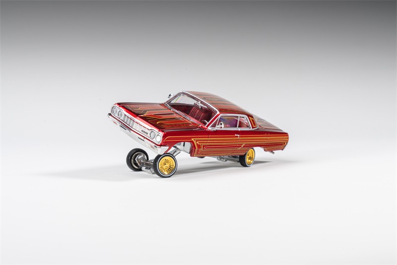 97M 1:64 Corona Impala SS 1964 LowRider Diecast Model Car