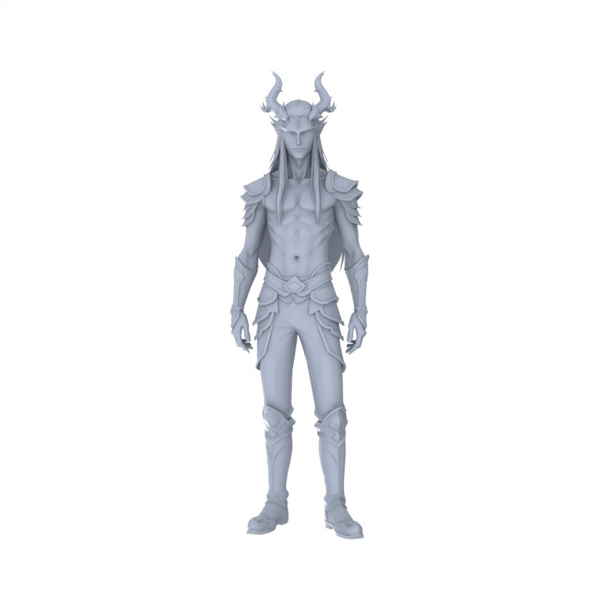 LYTR165 1/64/87/160 Ancient Style Fantasy Characters Xianxia Demon Figures Scene