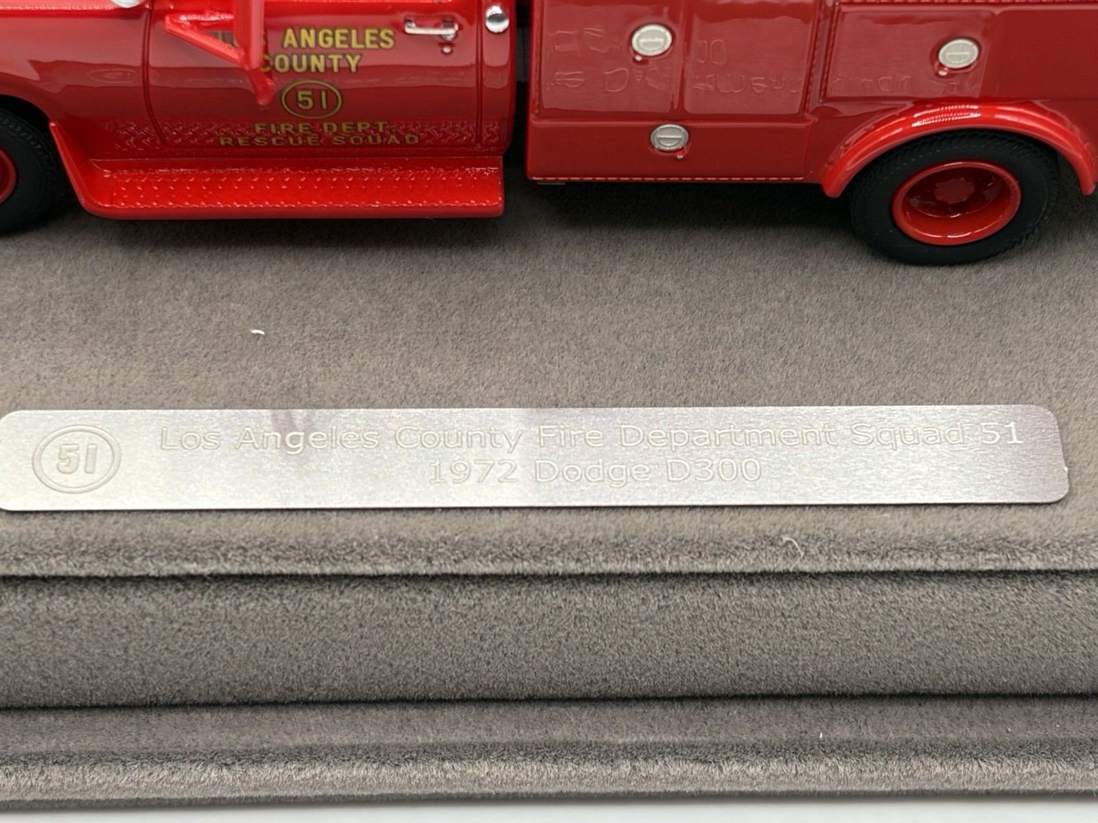 Los Angeles County Fire Department 1972 1/50 Scale Squad 51. SOLD OUT!!