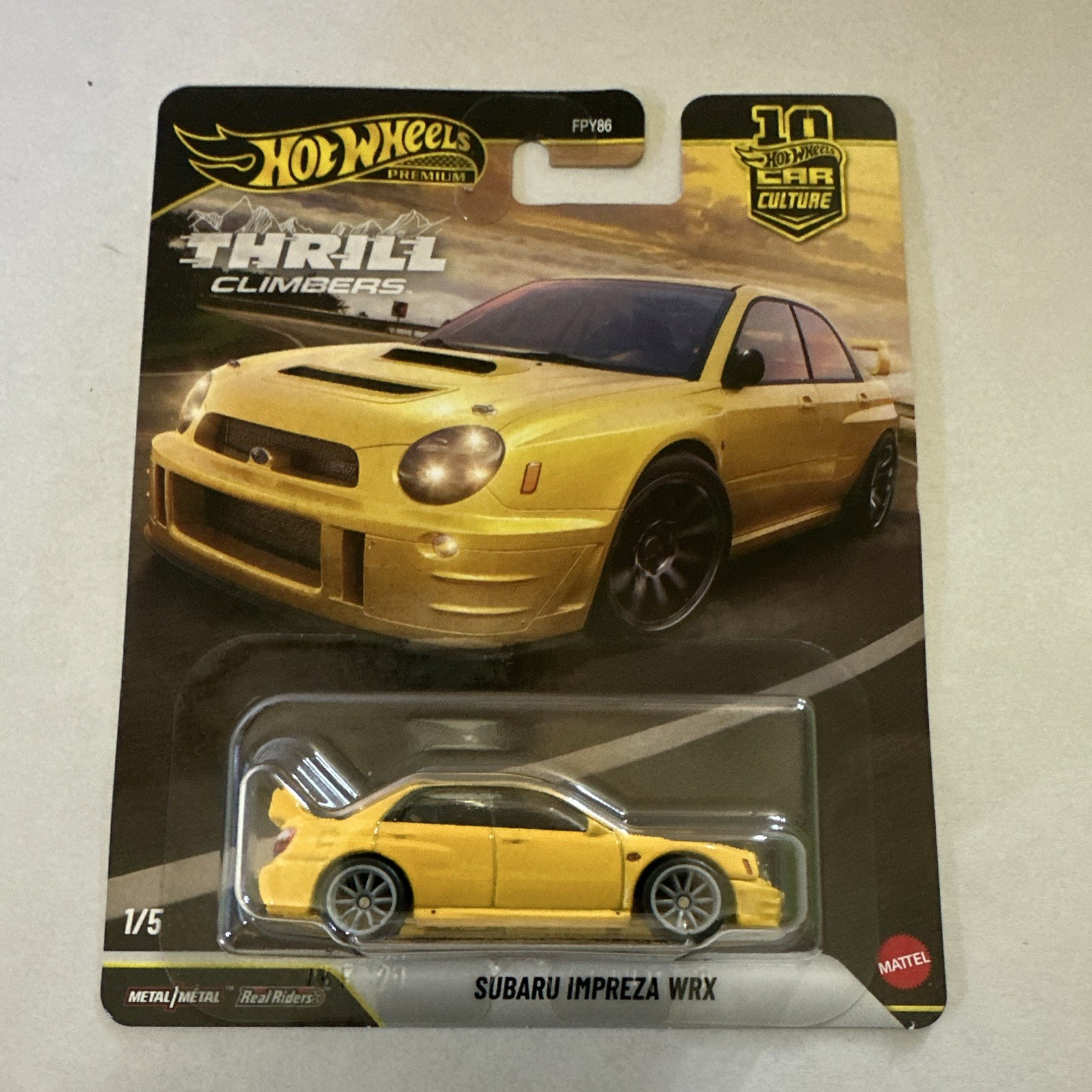 Hot Wheels Thrill Climbers Diecast Toy Vehicle Car Age 3-4 Years