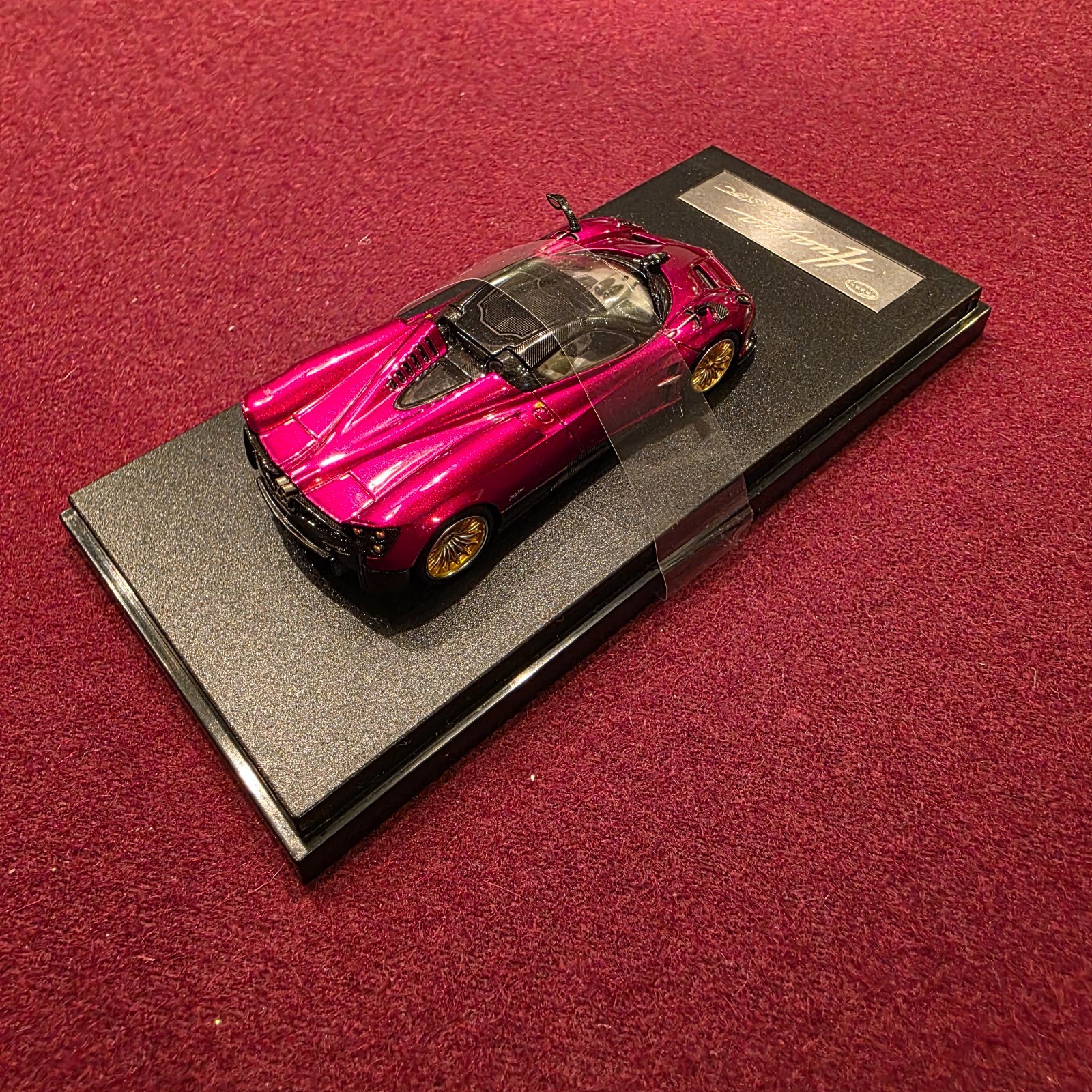 LCD Models 1/64 Pagani Huayra Roadster Red 1/64 Model