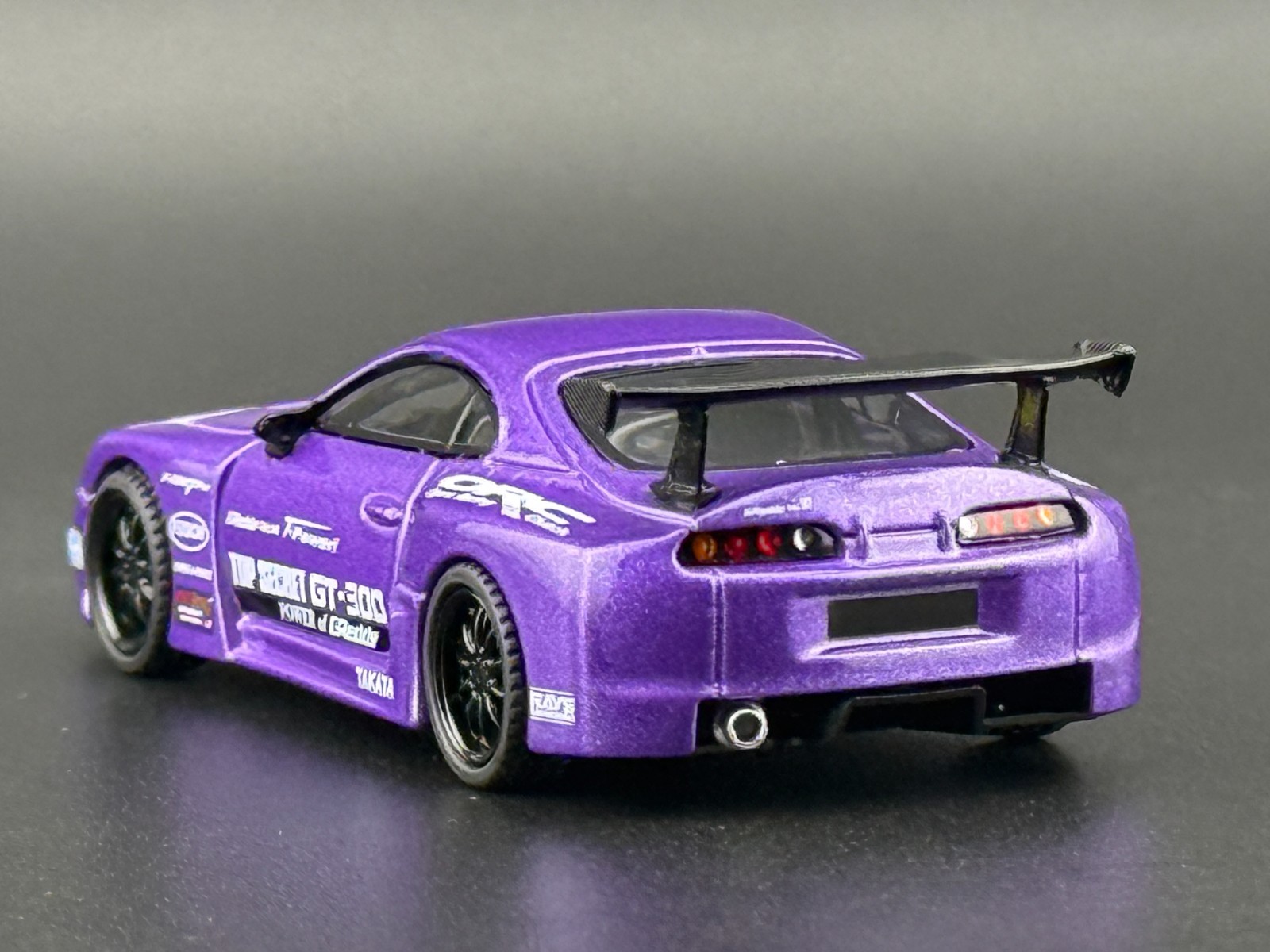 Mini GT Toyota Supra (A80) Top Secret GT-300 Purple #1067 1/64