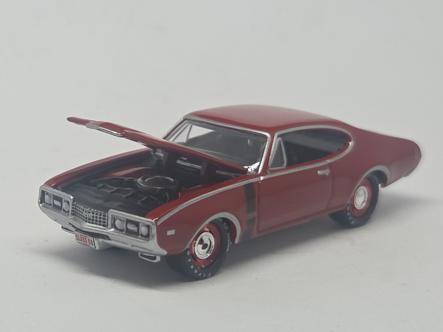 1968 ’68 OLDS OLDSMOBILE 442 W30 COLLECTIBLE 1/64 SCALE LIMITED EDITION RED