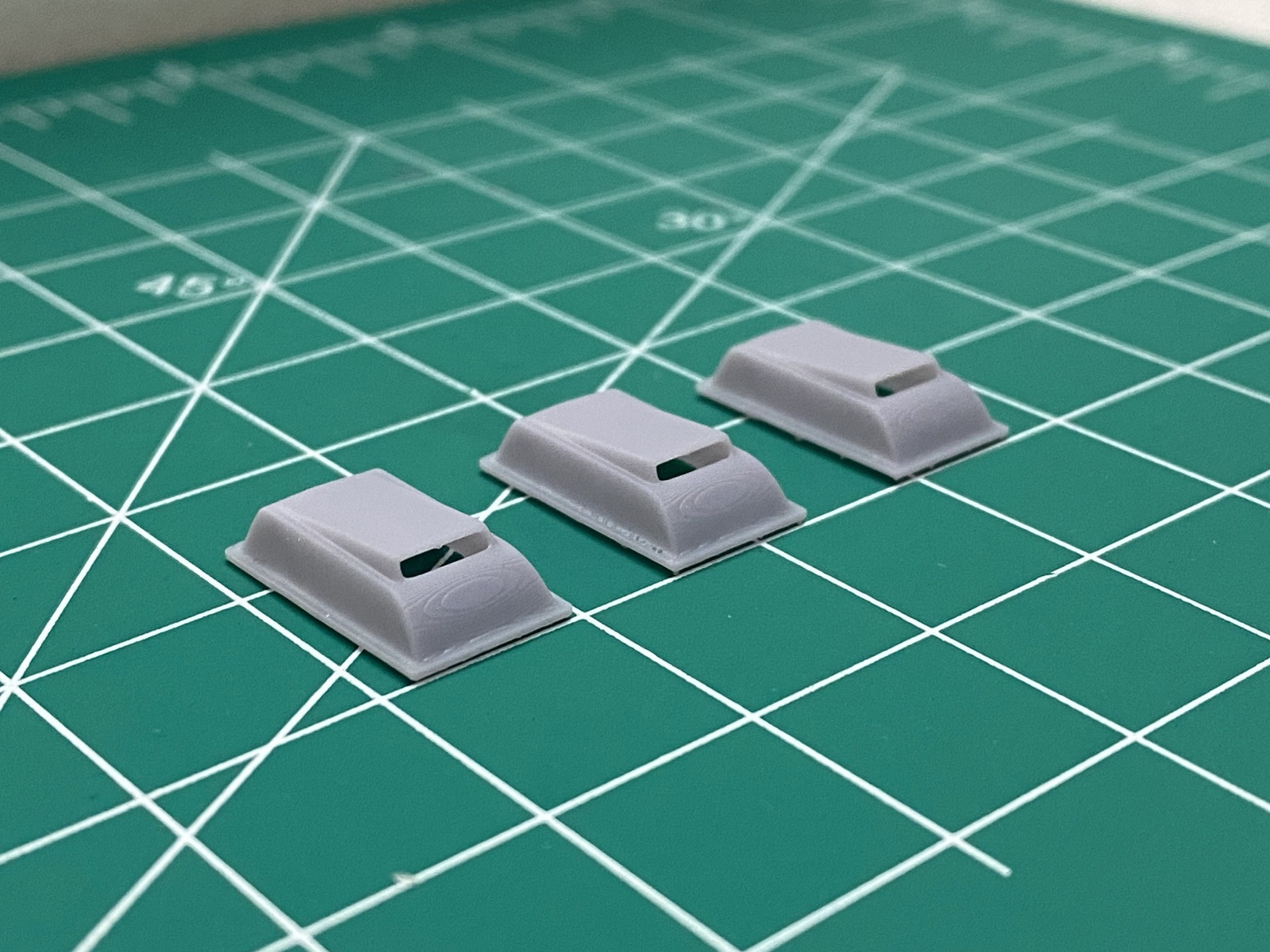1/64 Scale Mopar Hood Scoops X3 Old School Scoops For Hotwheels Diecast Customs