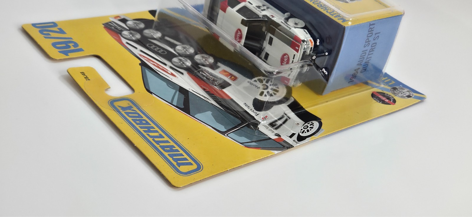 1984 Audi Sport Quattro 19/20 COLLECTORS SERIES Matchbox 2026 JJV93 white