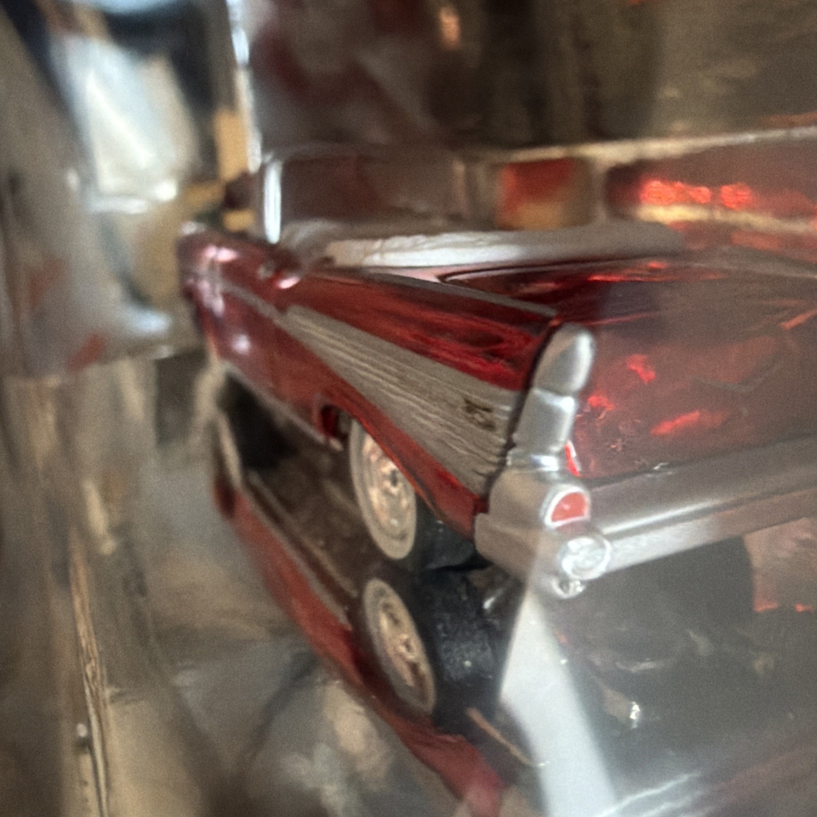 1957🏆Chevy Bel Air🏆Convertible First Shot 1/64 Diecast Limited Edition