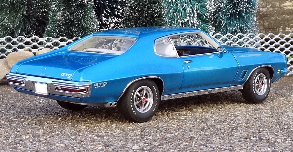 Pontiac GTO Classic Custom Built Metal Model 1 24 Hot Rod Race Car 18 1967 1970