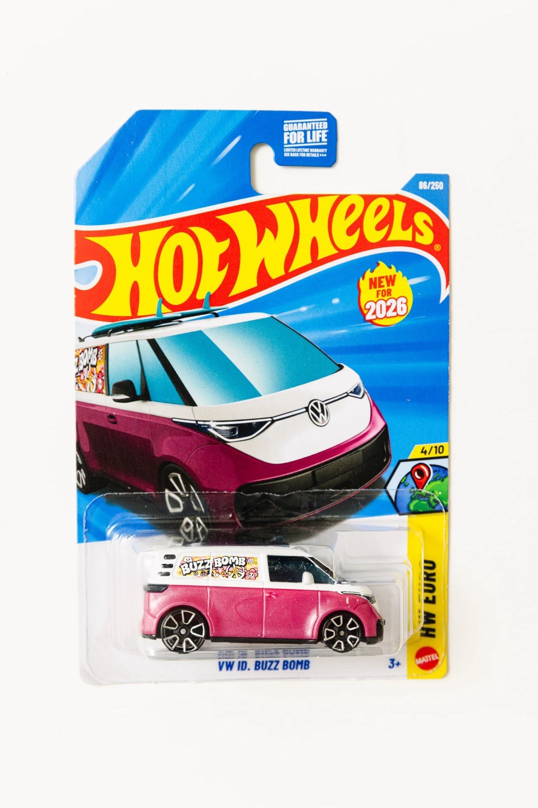 2026 Hot Wheels Mainline HW Euro 4/10 Volkswagen ID Buzz Bomb