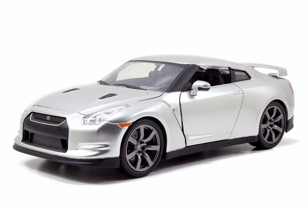 Fast And Furious 2009 Brian’s Nissan GT-R Hard Top Jada Diecast Car 5″, 1:32