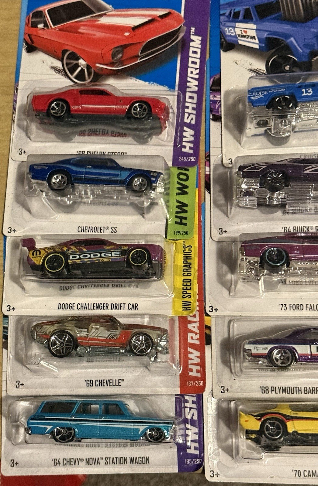 GROUP/LOT OF VARIOUS HOT WHEELS DIE-CAST! MIXED LOT/GROUP OF 10 H.W. DIE-CAST!