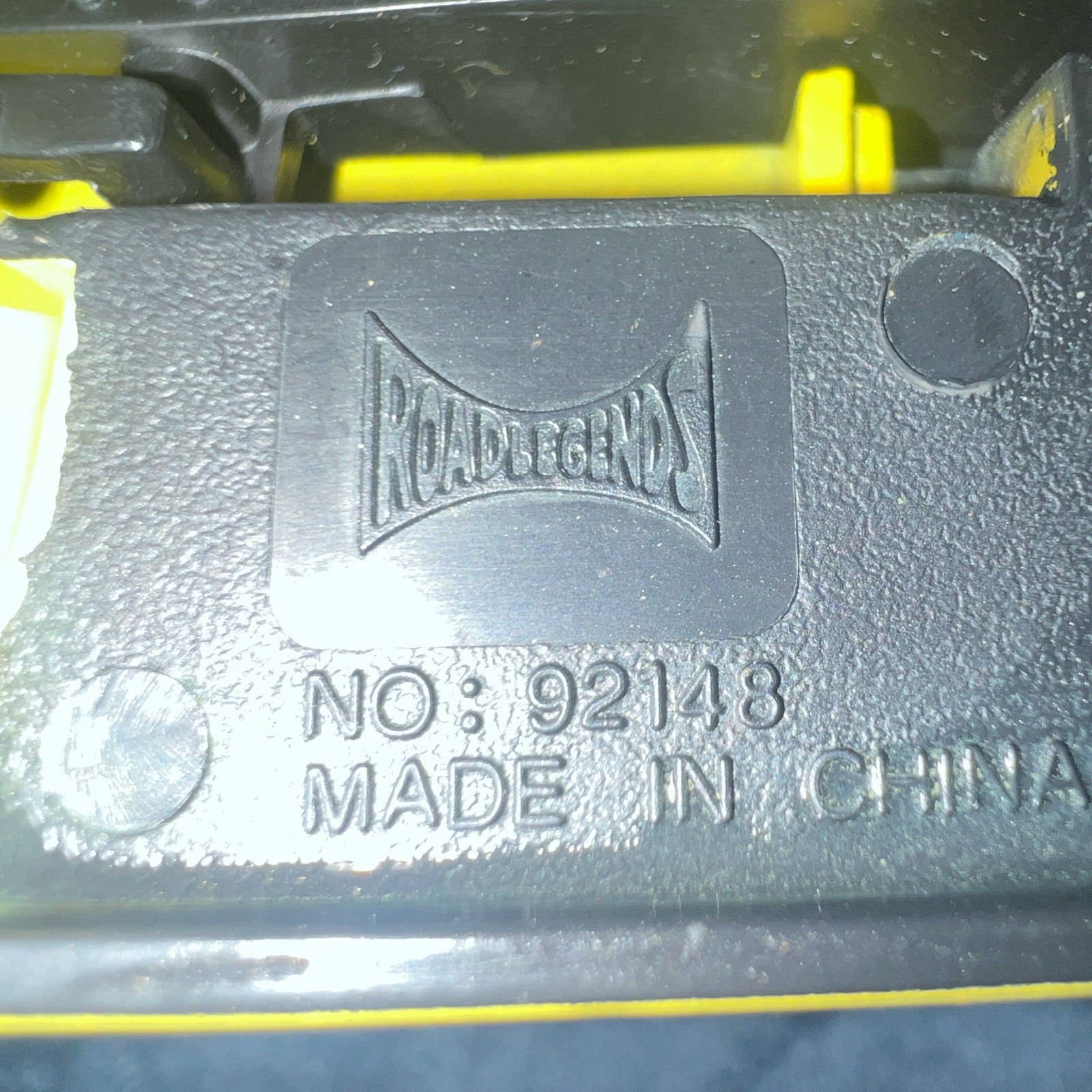 Vintage 90s Road Legends 1:18 1953 Ford F100 Pickup Yellow Opening Hood Doors