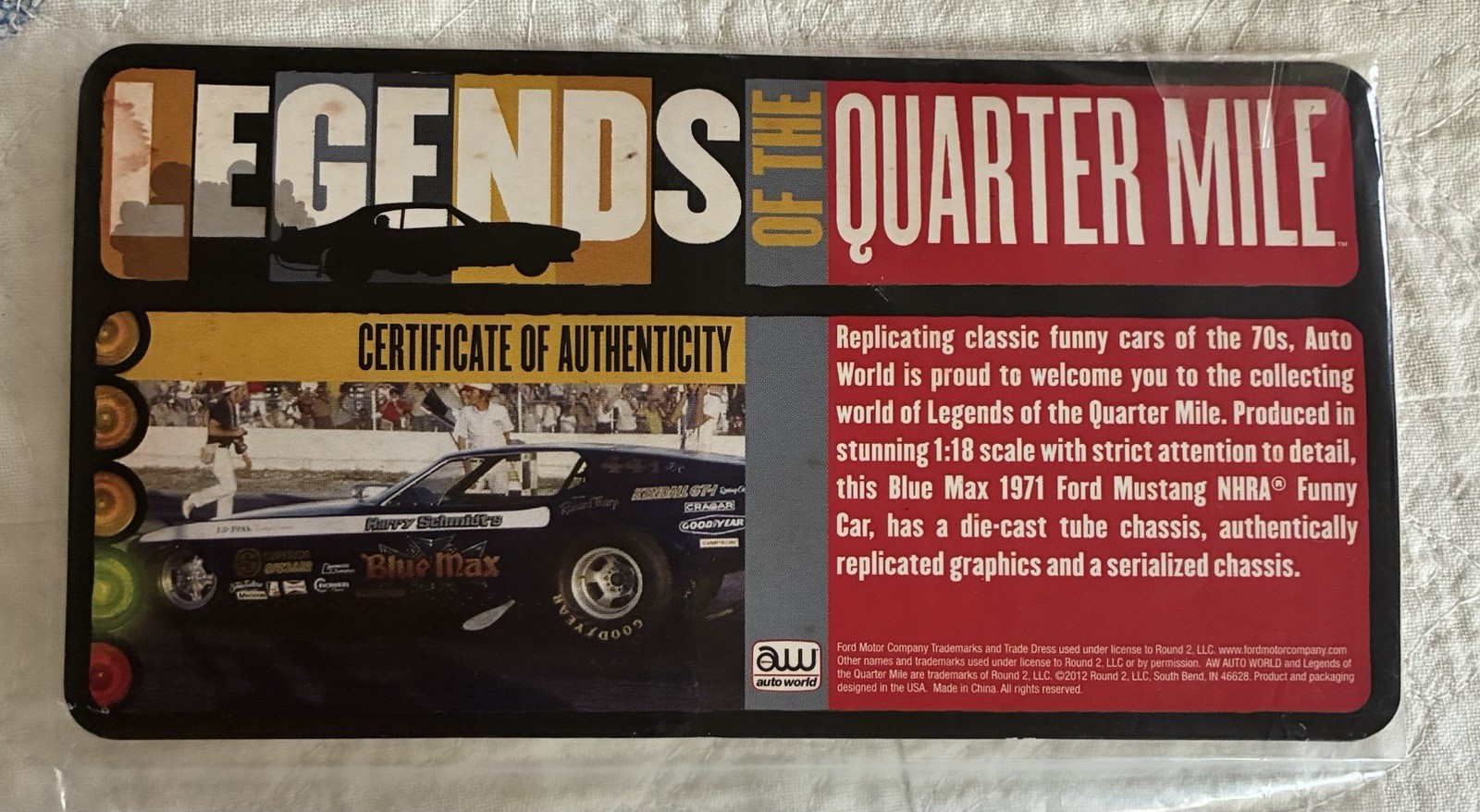 auto world 1/18 legends