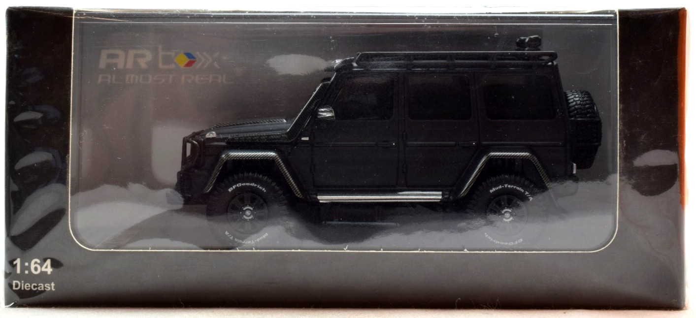 Almost Real 2017 Black Brabus 550 Adventure Mercedes Benz G-Class 1:64 660303001