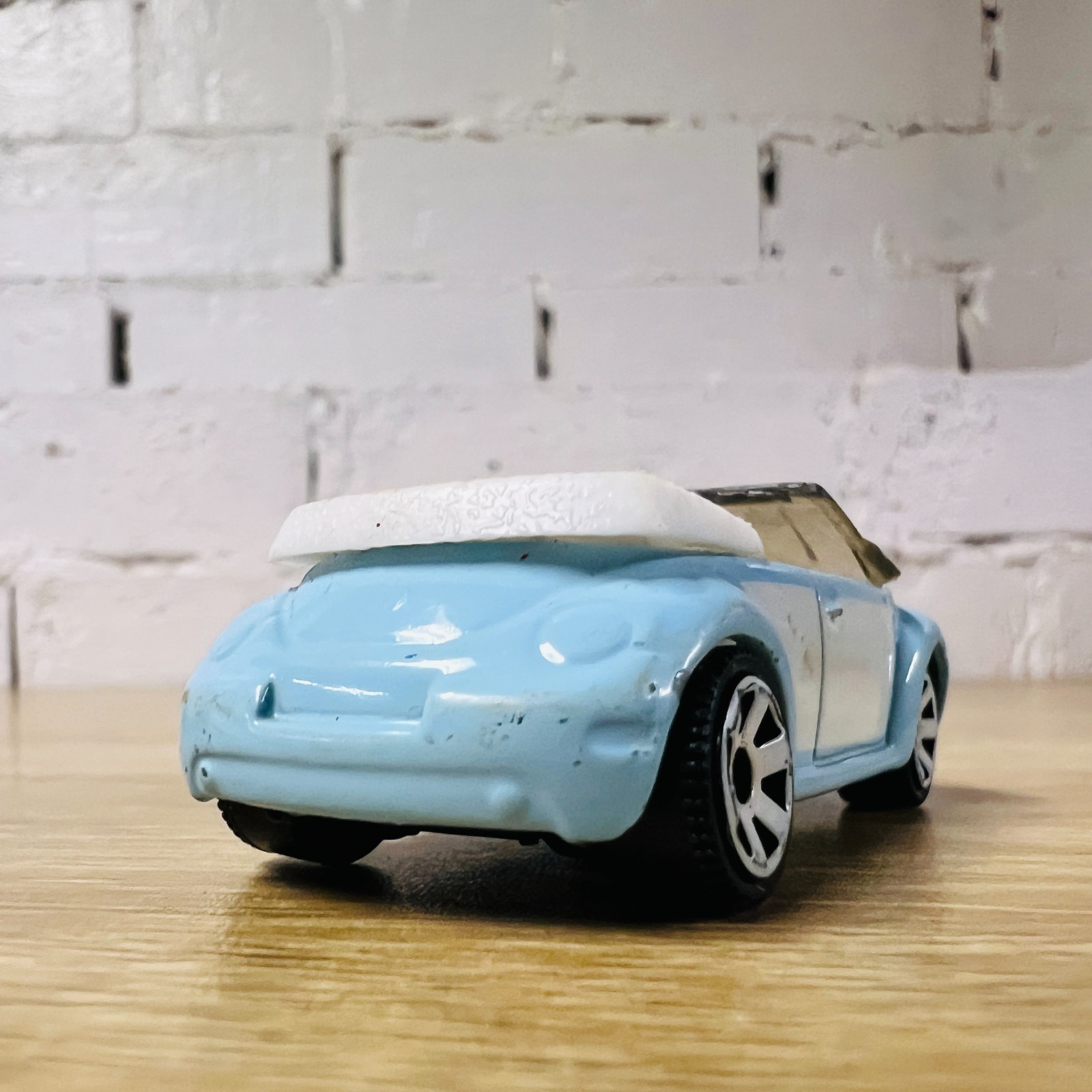 Volkswagen VW Concept 1 Beetle Convertible Light Blue White 2011 Classics 5 Pack