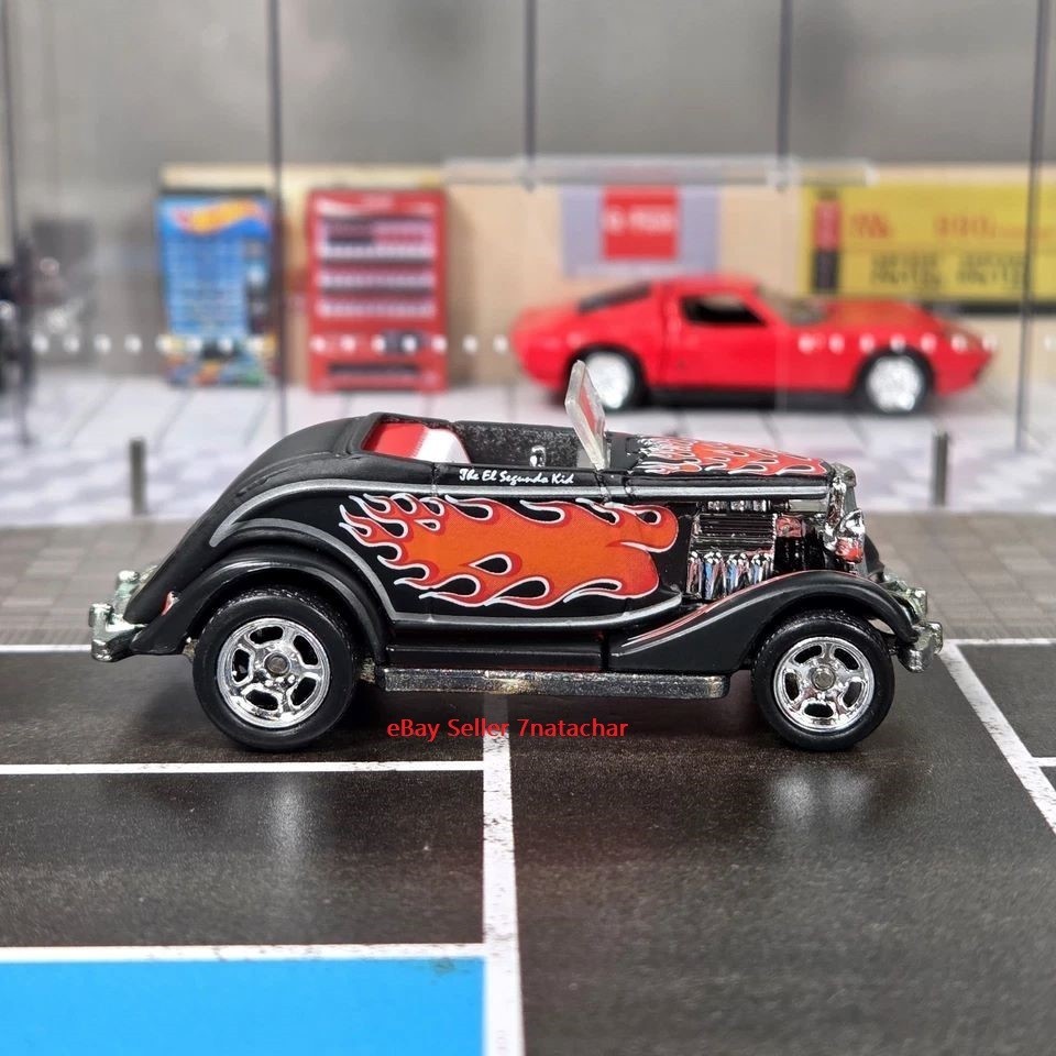 1933 1934 Ford Roadster Flathead V8 Classic Street Hot Rod Collectible Model
