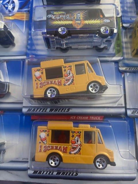 Hot Wheels Truck collection, (ice cream, armored, dairy delivery) NIB you pick