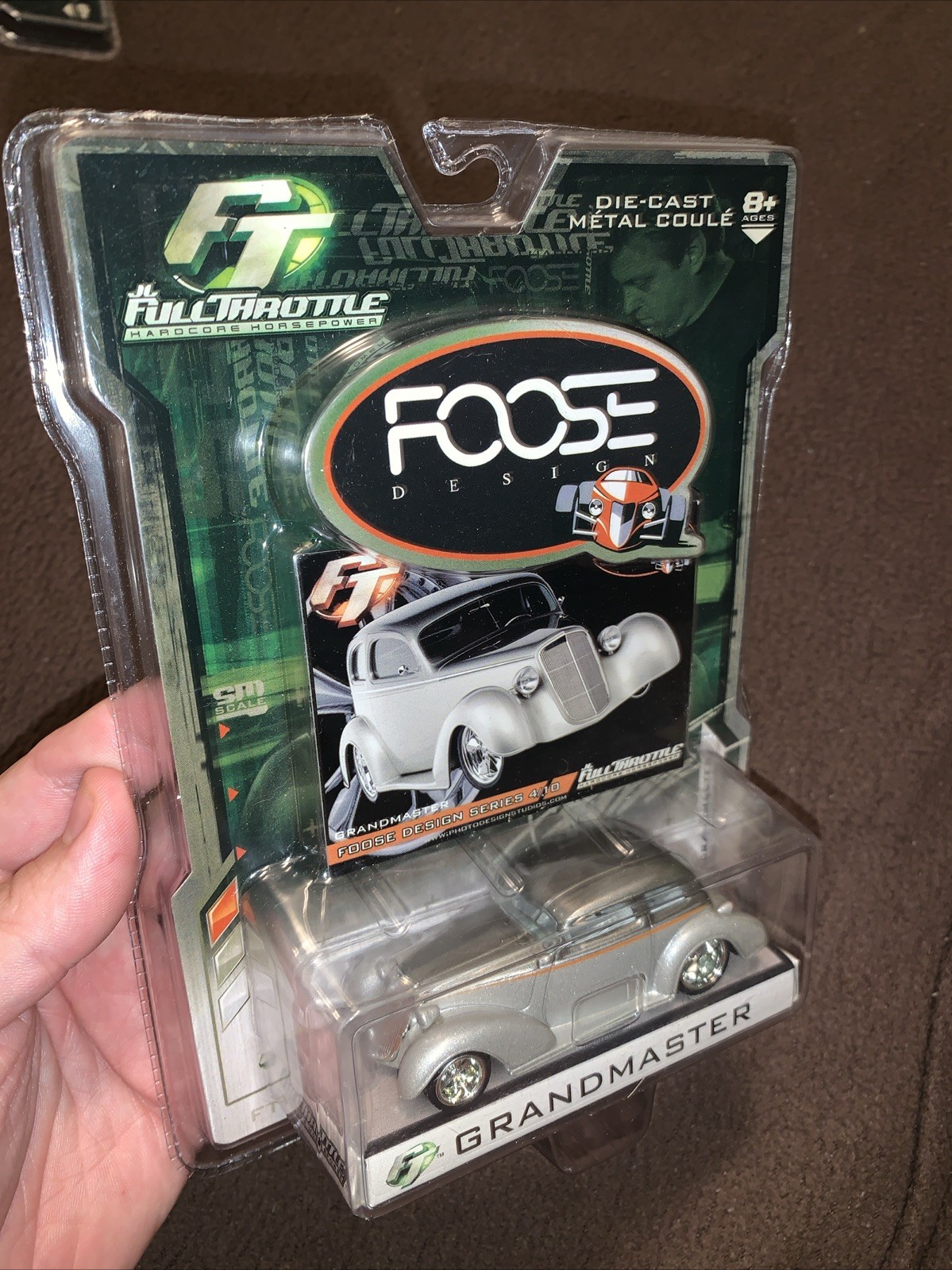 Full Throttle Foose Design Series 4/10 Silver Chevy Grandmaster – Chevrolet