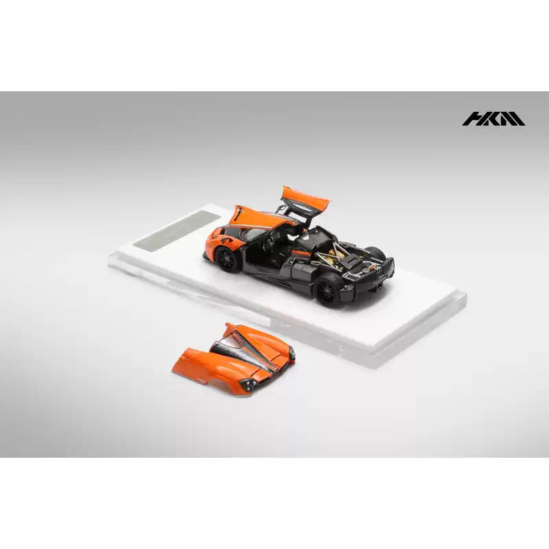HKM 1:64 Pagani Huayra Coupe Full Openable Diecast Hypercar Model – High-quality