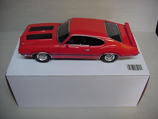 OLDS RALLY RED 442 W-30 455ci 1970 OLDSMOBILE 1/18 ACME #A1805605B LTD 150 pcs