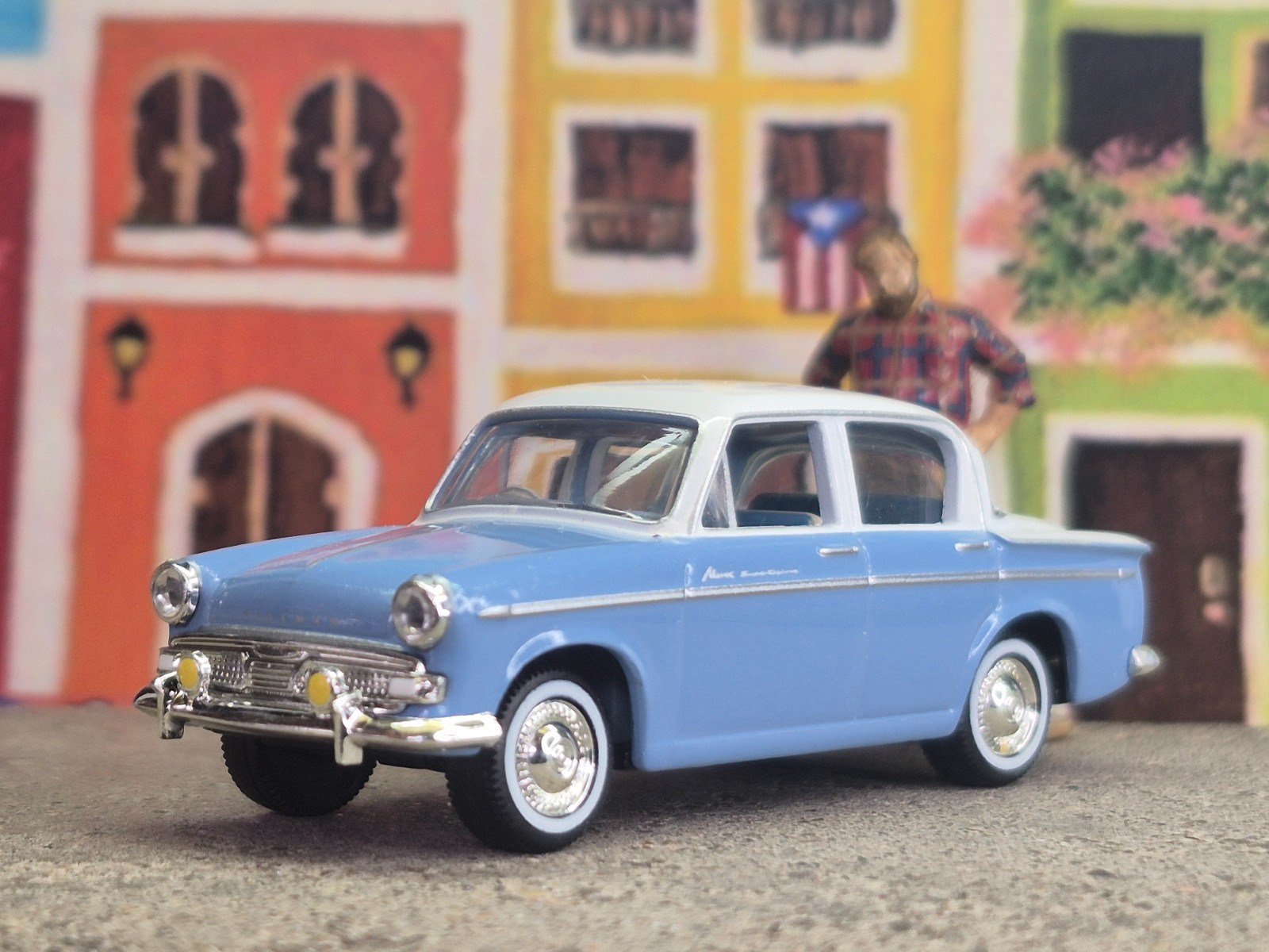 TOMICA LV-25b ISUZU HILLMAN MINX LOOSE 1:64 SCALE LIMITED VINTAGE SERIES