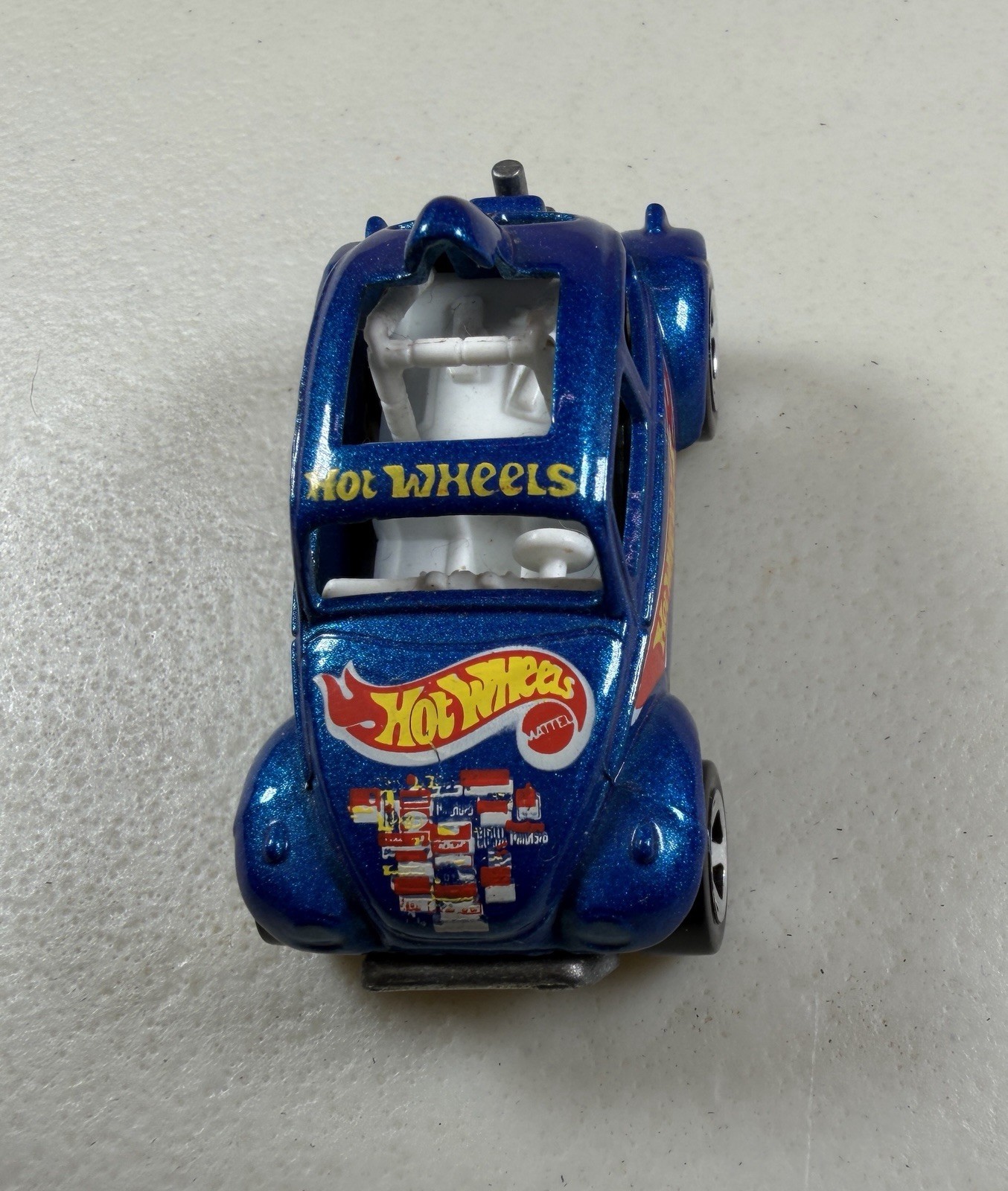 Vintage Hot Wheels Custom Hot Rod Lot-1988 Metal Base Baja Bug Bone Shaker Trio