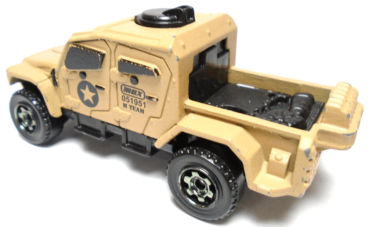 2012 MATCHBOX Y0560 M TEAM 051951 TAN 1:64 DIECAST 2 7/8″ MILITARY TRUCK VEHICLE