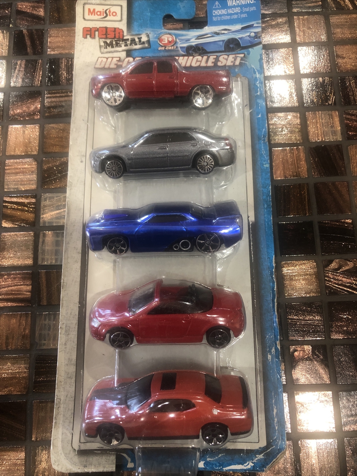 Maisto Die Cast Vehicle Set Fresh Metal Car Toy