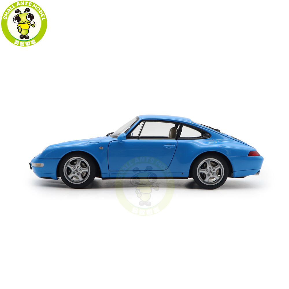 1/18 AUTOart 78133 Porsche 911 993 Carrera Blue Metallic Diecast Model Car