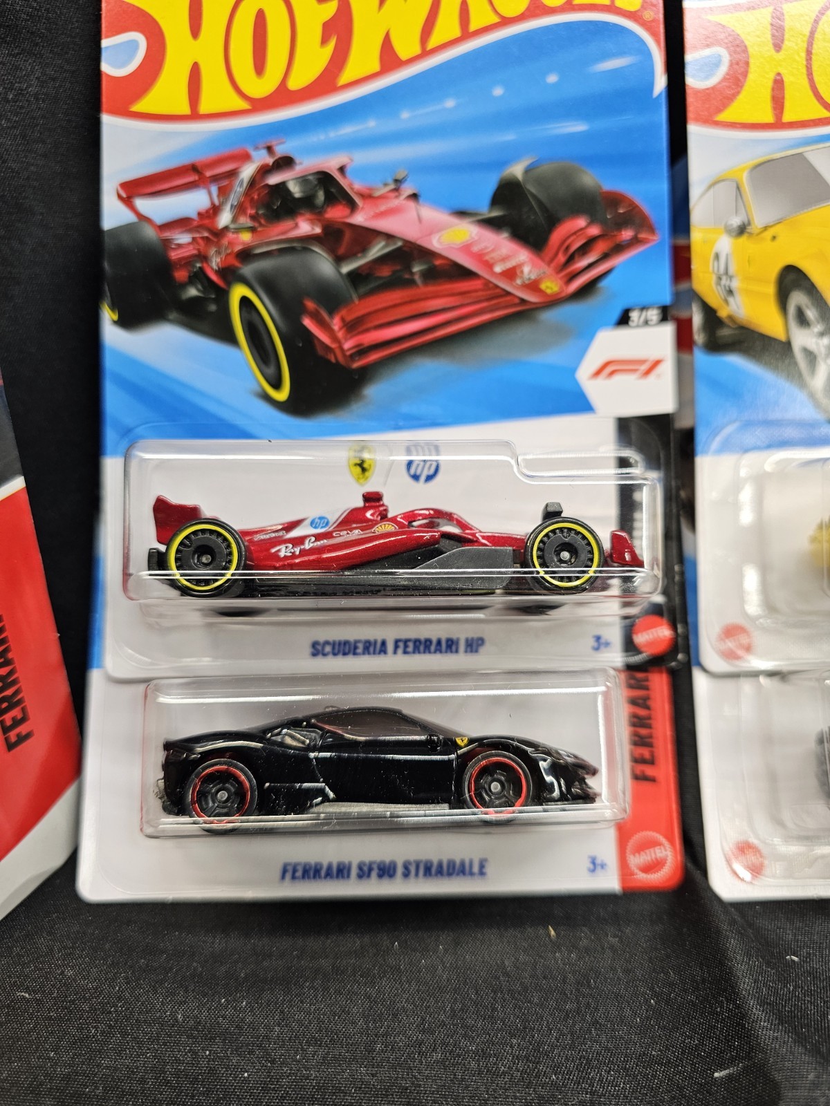 Lot 13 2026 Hot Wheel Ferrari 5 pack + F40, GTB4, 12CILINDRI, DINO, SF90, F1