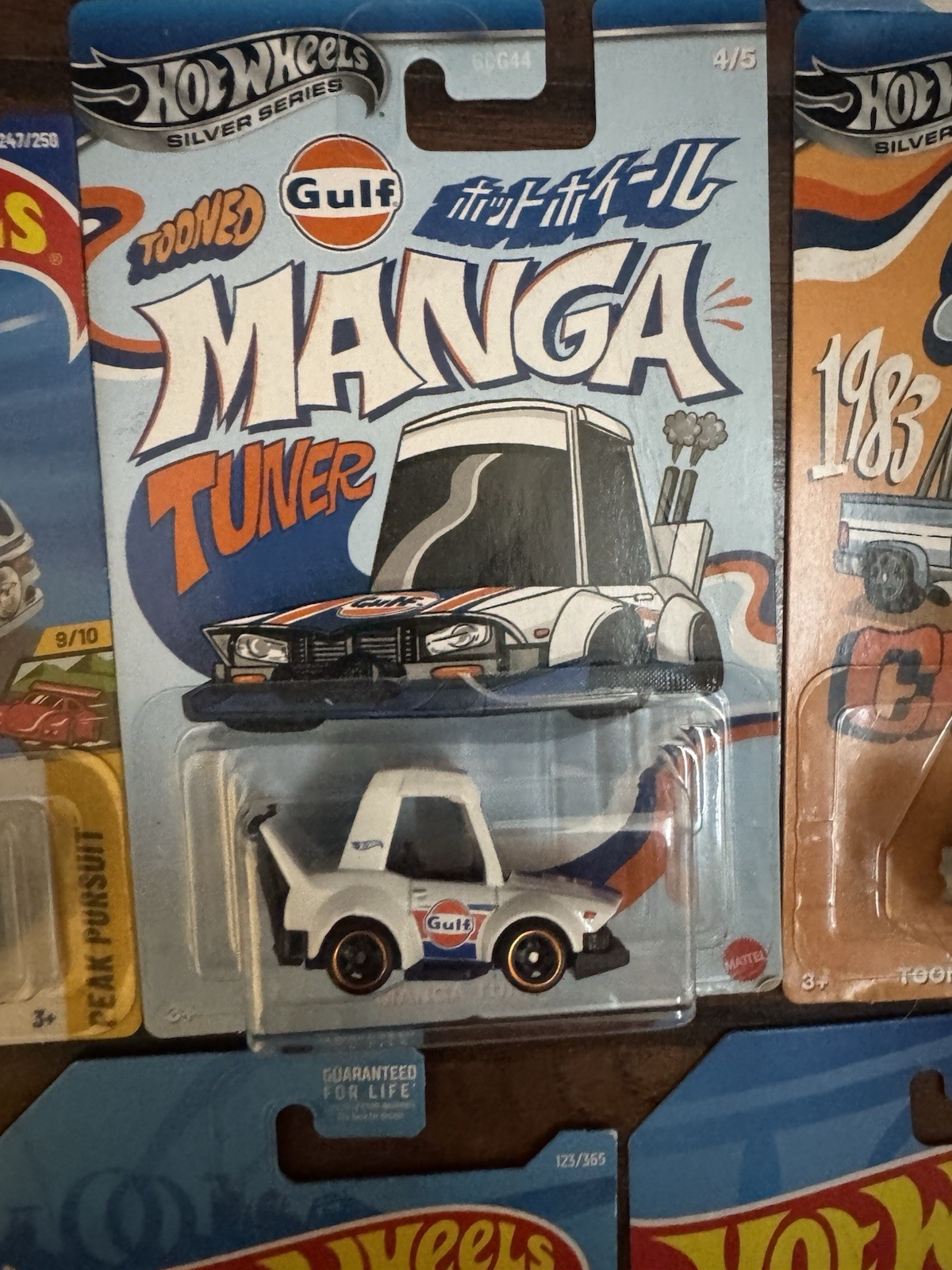 New Lot Of 11 Gulf Die-Cast Cars W/Manga Tuner & Tooned 83 Chevy Silverado