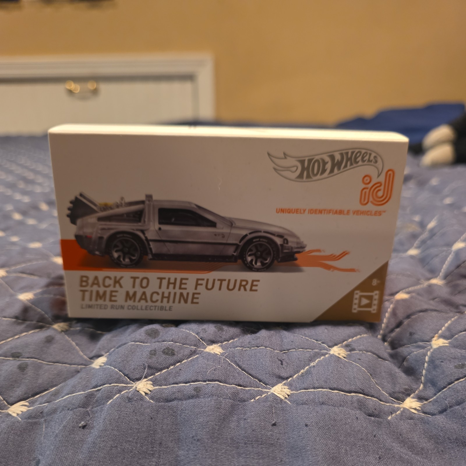 Hot Wheels Id Series 1 Back To The Future Time Machine Delorian Hw Screen Time