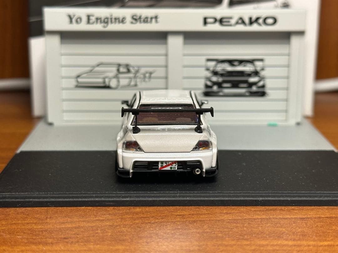 Yes Peako 1/64 Mitsubishi Lancer Evolution Ix Varis White
