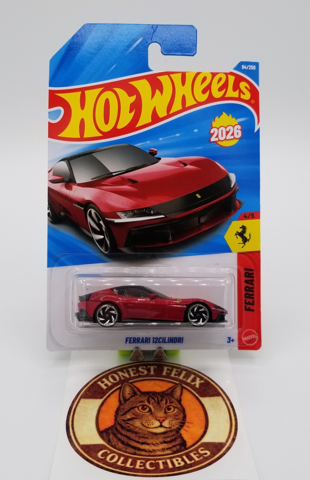 2026 Hot Wheels Ferrari 12Cilindri #94 Red