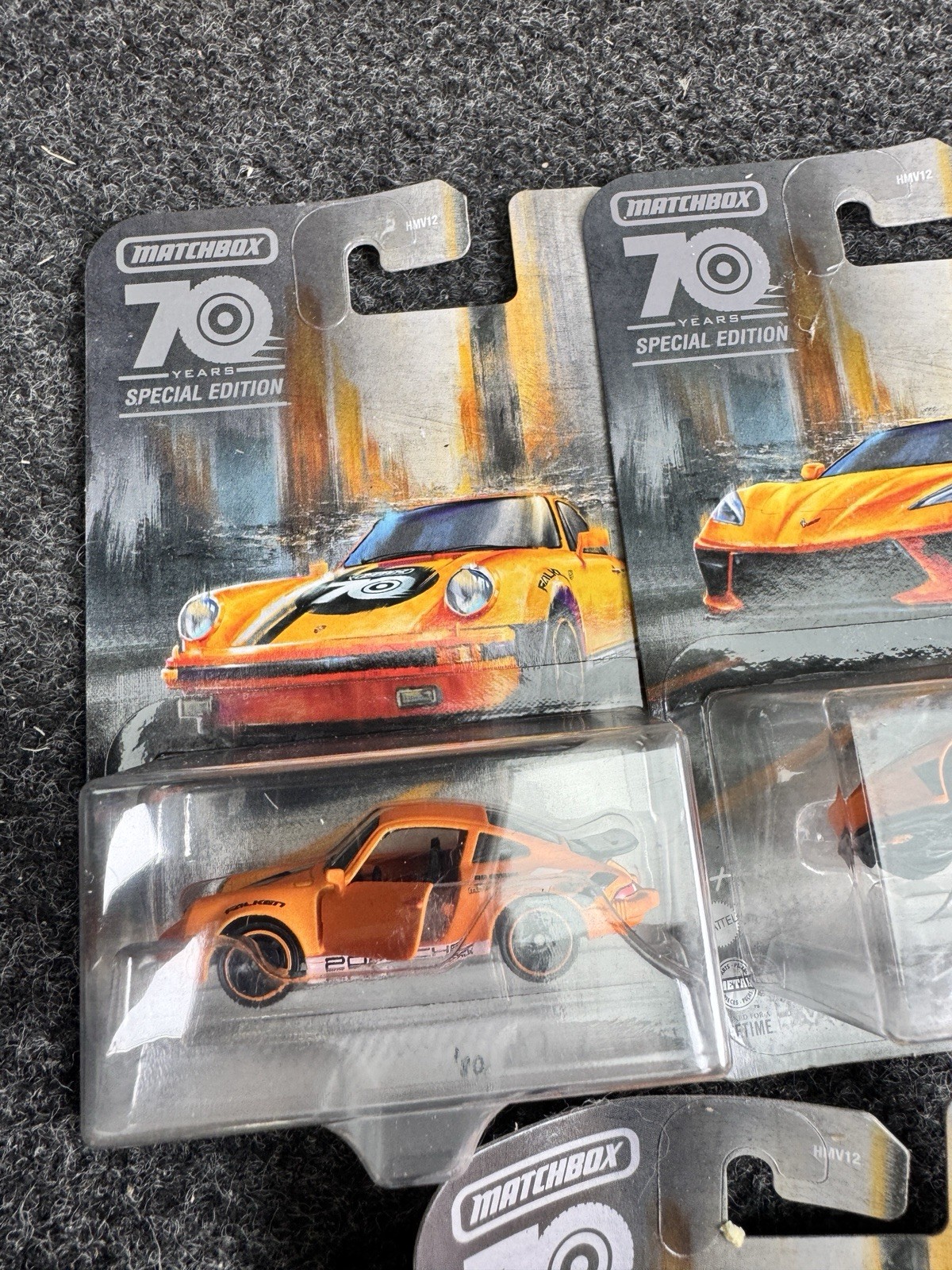 2023-Matchbox-Moving Parts 70th Anniversary Special Edition SET OF 5-1:64 NEW