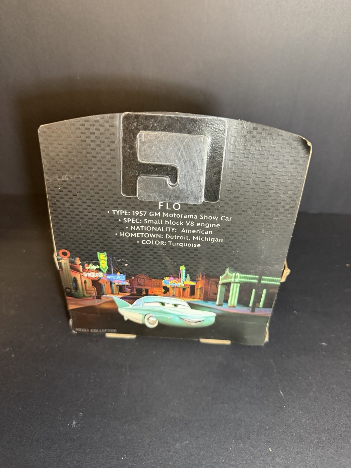 Disney Pixar Cars Precision Series Flo 1957 GM Motorama Turquoise Diecast NIB