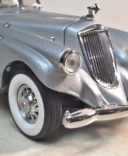 Vintage Classic Car Custom Built Metal Model Concept Hot Rod Race Sports Promo