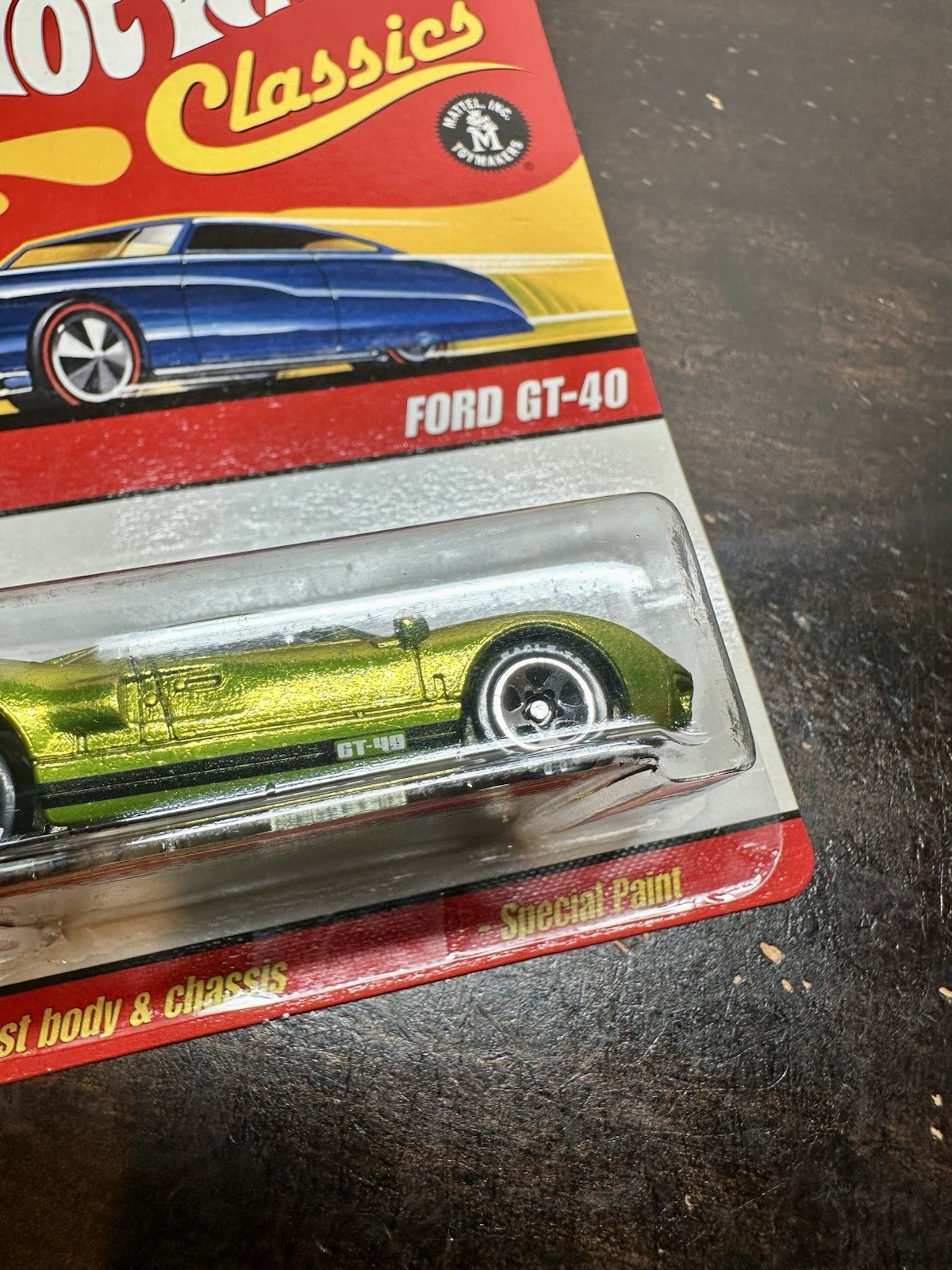 Hot Wheels Classics Series 2 Ford GT-40 Antifreeze