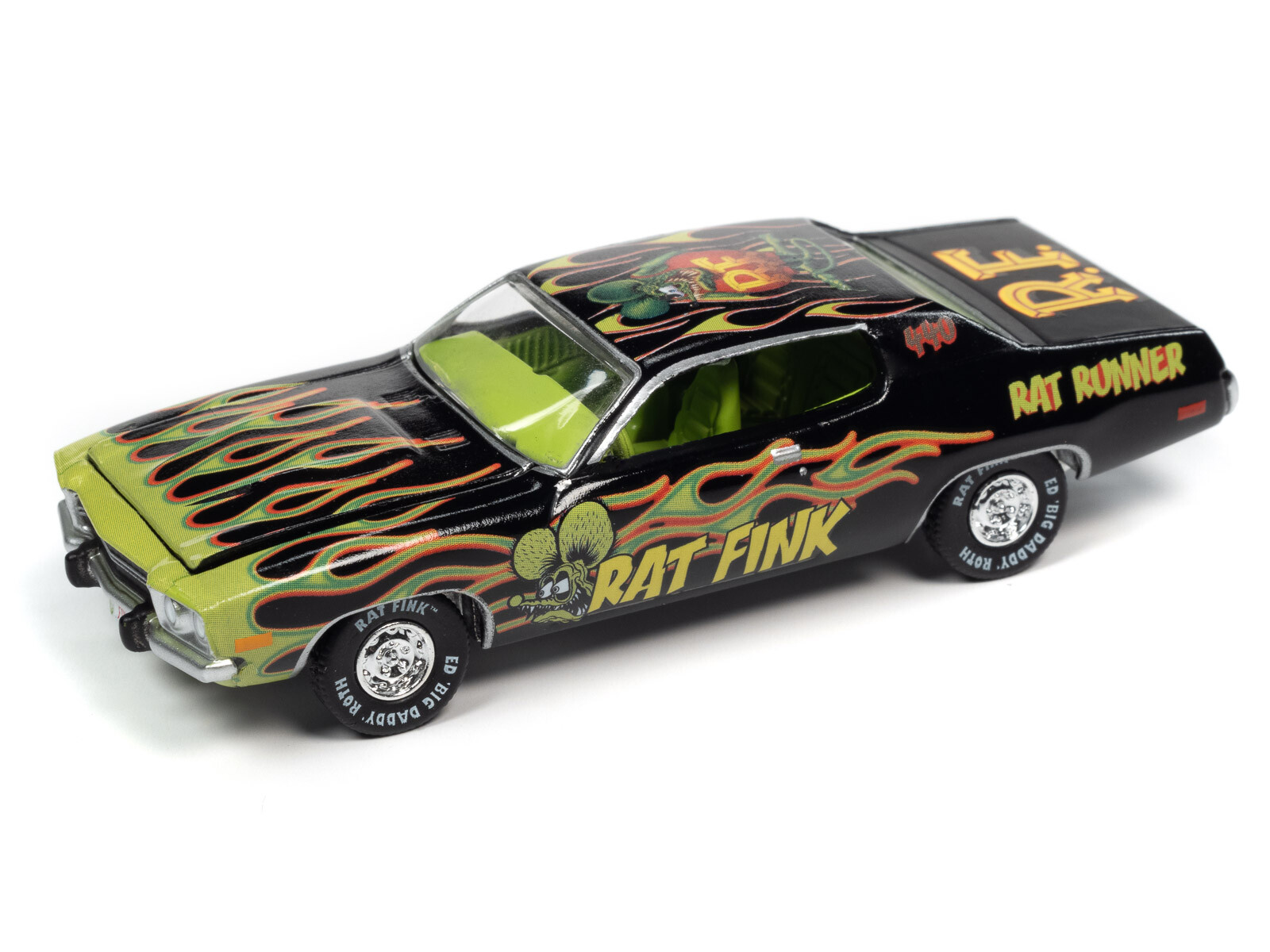Auto World Plymouth Road Runner 1974 Rat Fink 1/64