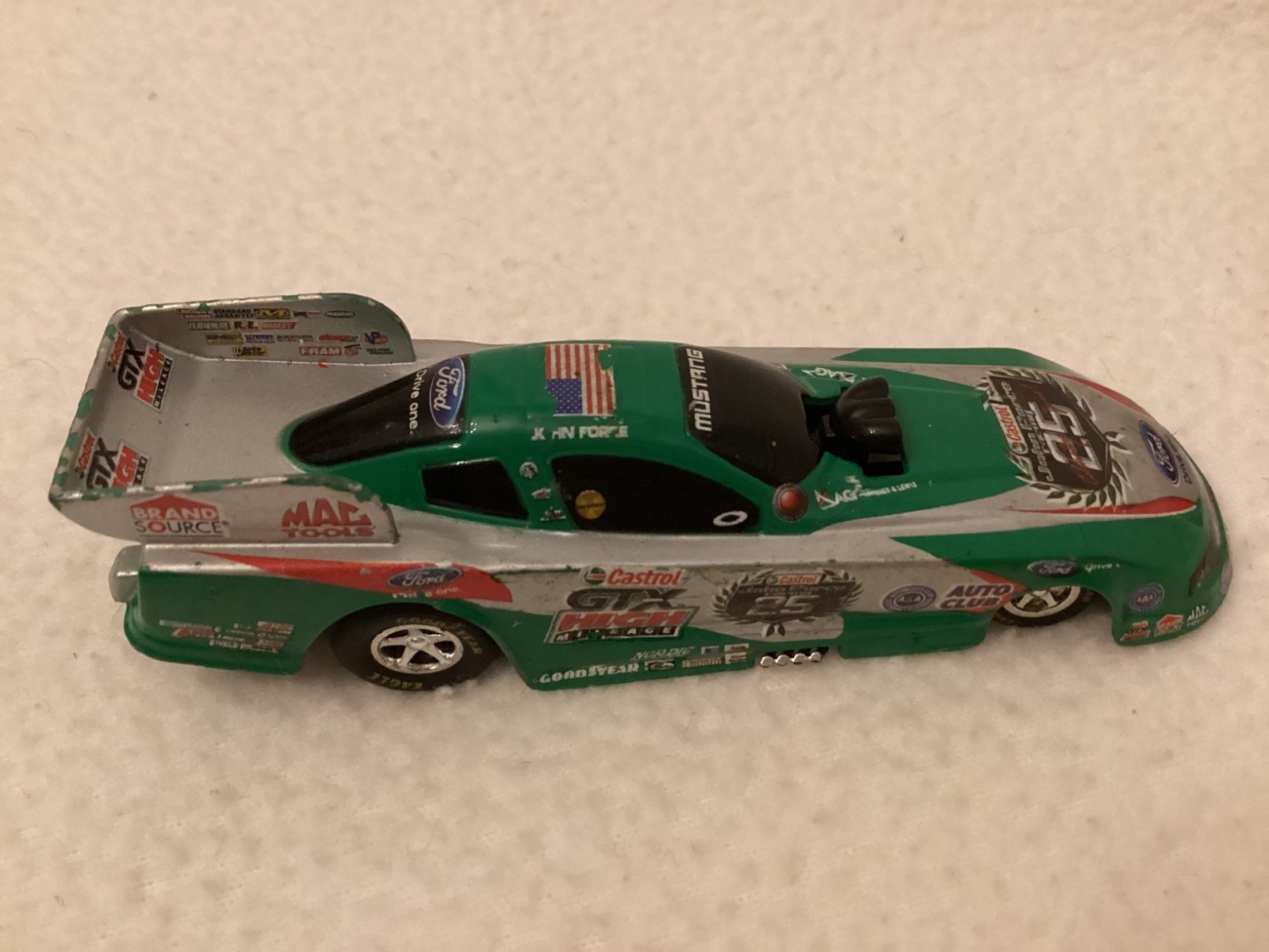 Funny Cars ~ Johnny Lightning Mooneyes ~ John Force GTX ~ Racing Rebels ~ 3 ct