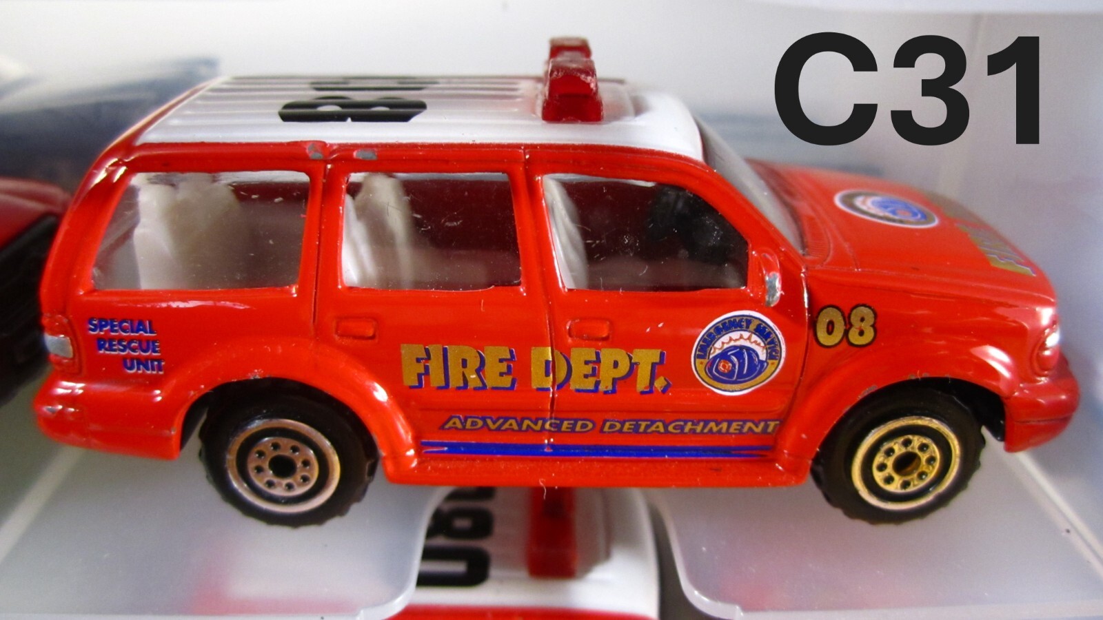 Matchbox Golden Wheel RealToy Johnny Lightning Police & Fire Vehicles 1:64