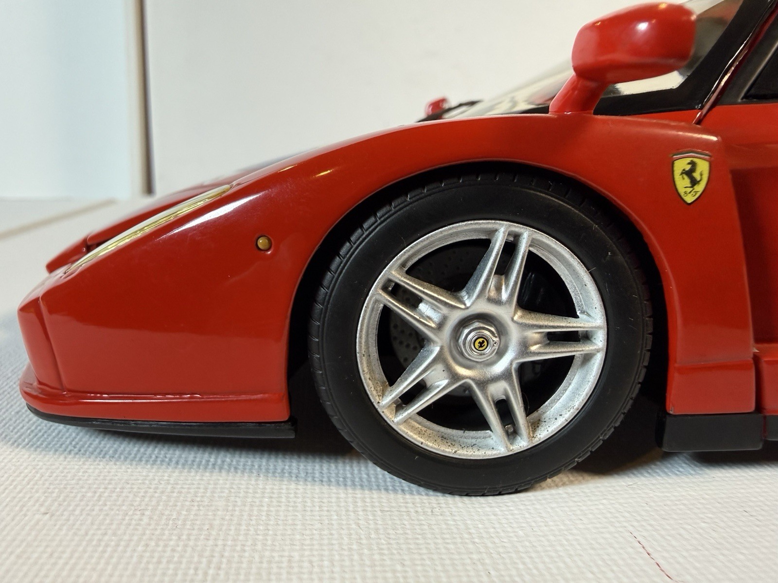 🔥 Hot Wheels 1:18 Enzo Ferrari 60 RELAY Red 2002 SHELL PUMA ALCOA LOOSE🔥