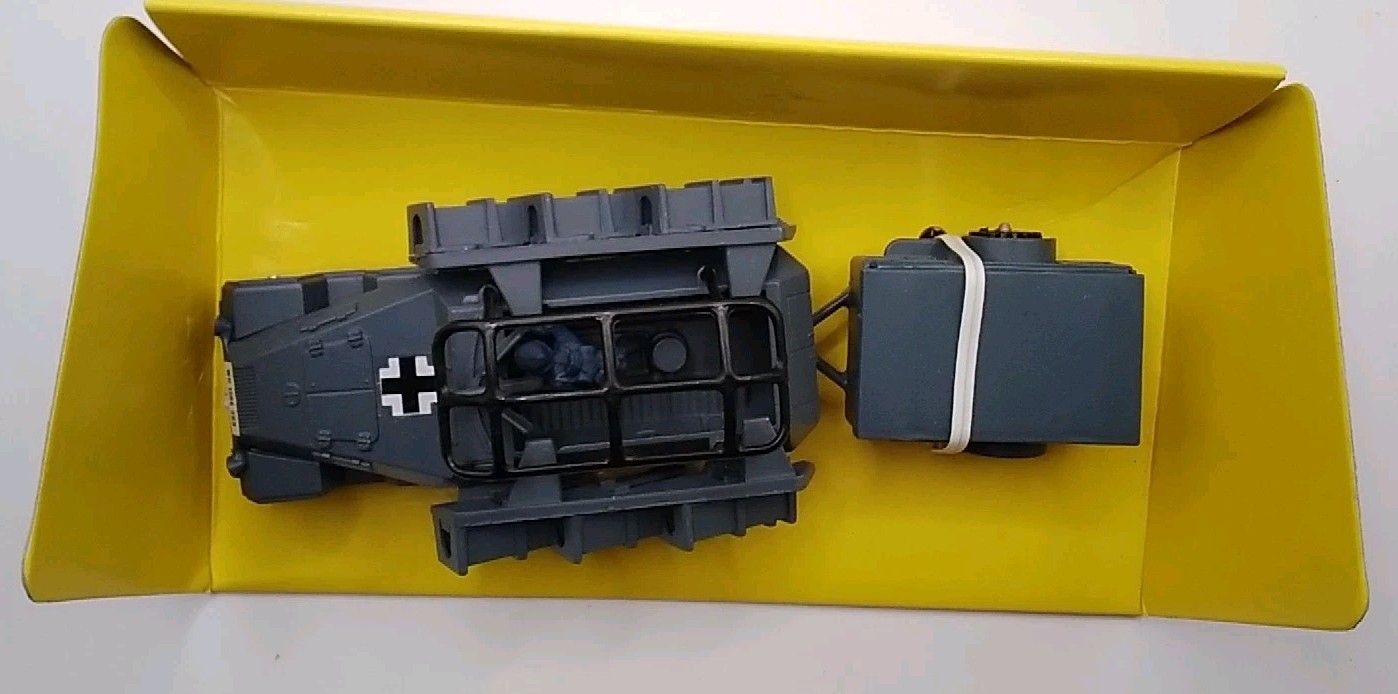 Corgi diecast grey German Rocket Launcher #907 1983 – MIB! (1B)