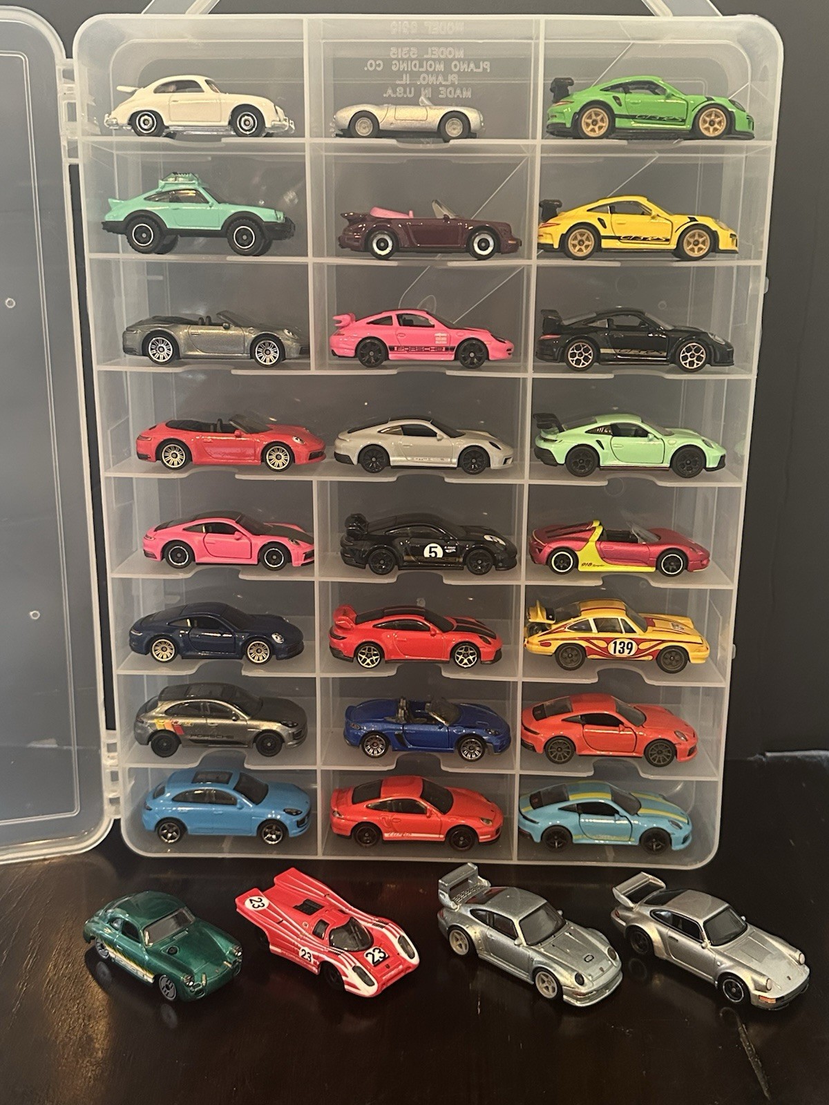 Hot Wheels Majorette Matchbox Porsche Lot of 28.