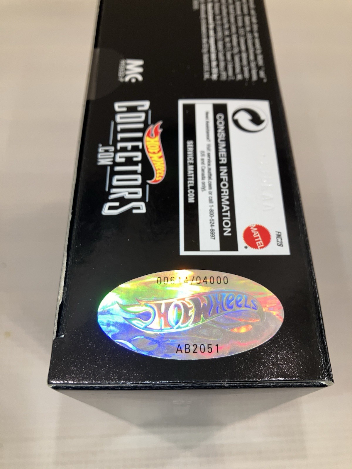 Hot Wheels Redline CUSTOM OTTO Mint In Box, Club Exclusive 0614, 2713/4000 RARE!