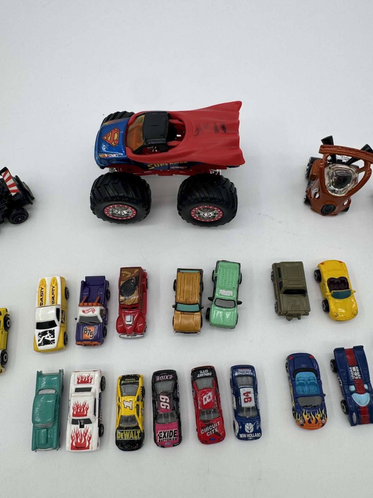Mixed Lot 23 Diecast Toy Cars Hot Wheels Matchbox Micro Machines Vintage